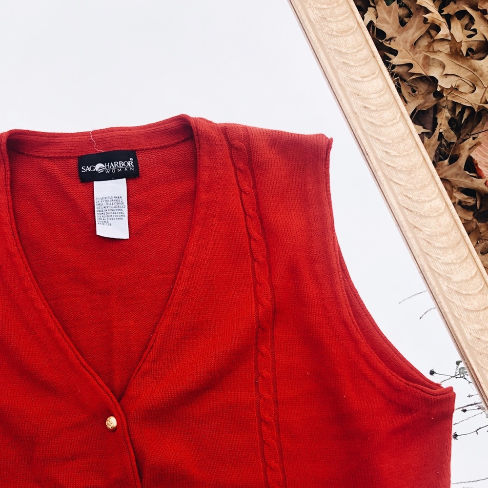 Vintage sweater vest
